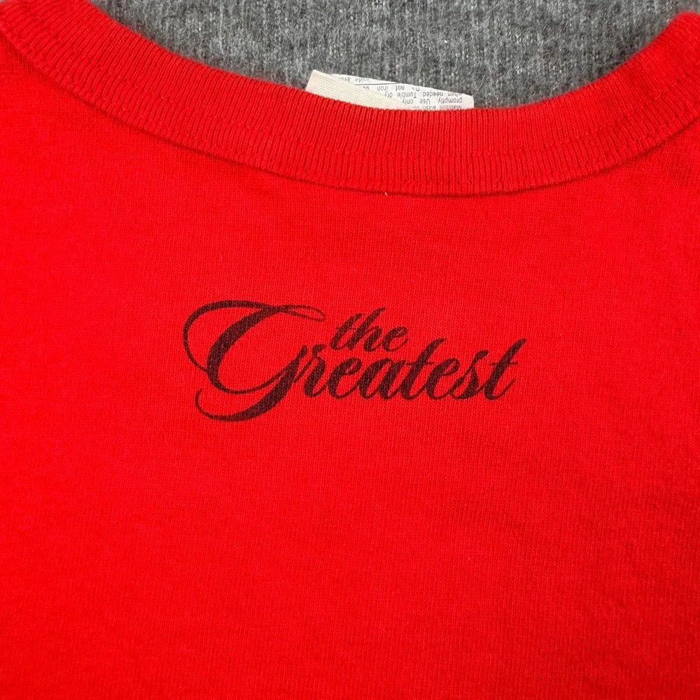 Champion X Muhammad Ali Red Graphic T-Shirt S Small GT19T 2WC The Greatest Mens - Picture 8 of 12